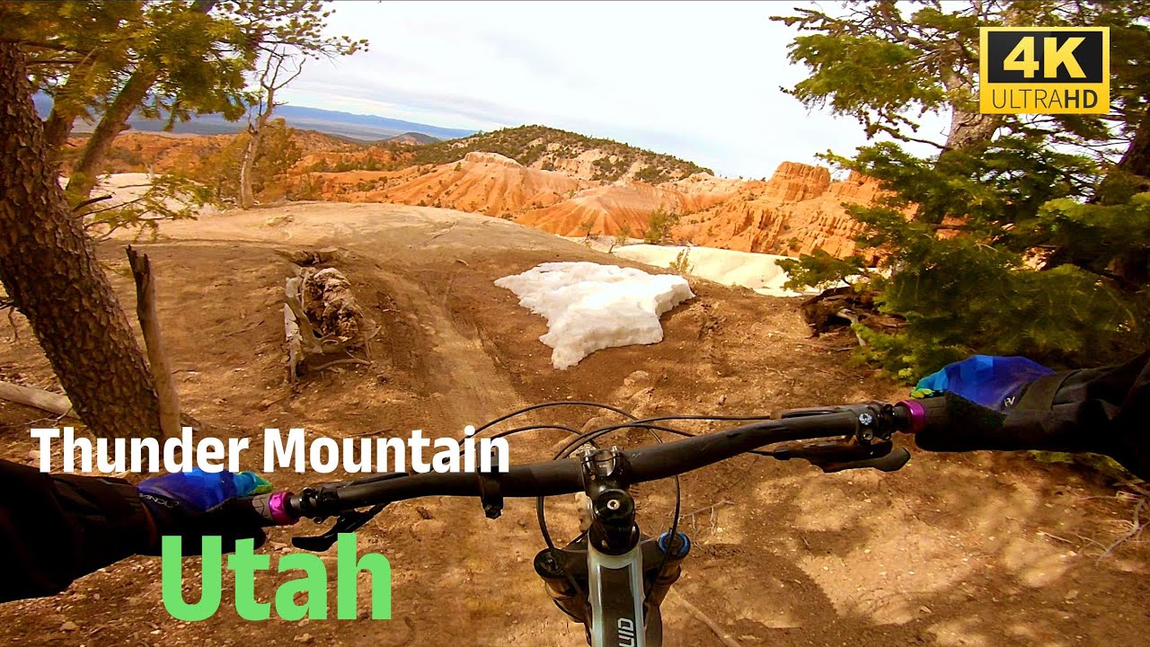 Most Scenic Bike Trail in Utah - Thunder Mountain