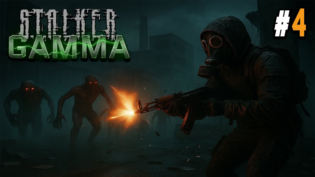 ОДИНОЧКА - СТАЛКЕР ГАММА ПО БОЛОТАМ ● S.T.A.L.K.E.R G.A.M.M.A 0.9.4 №4