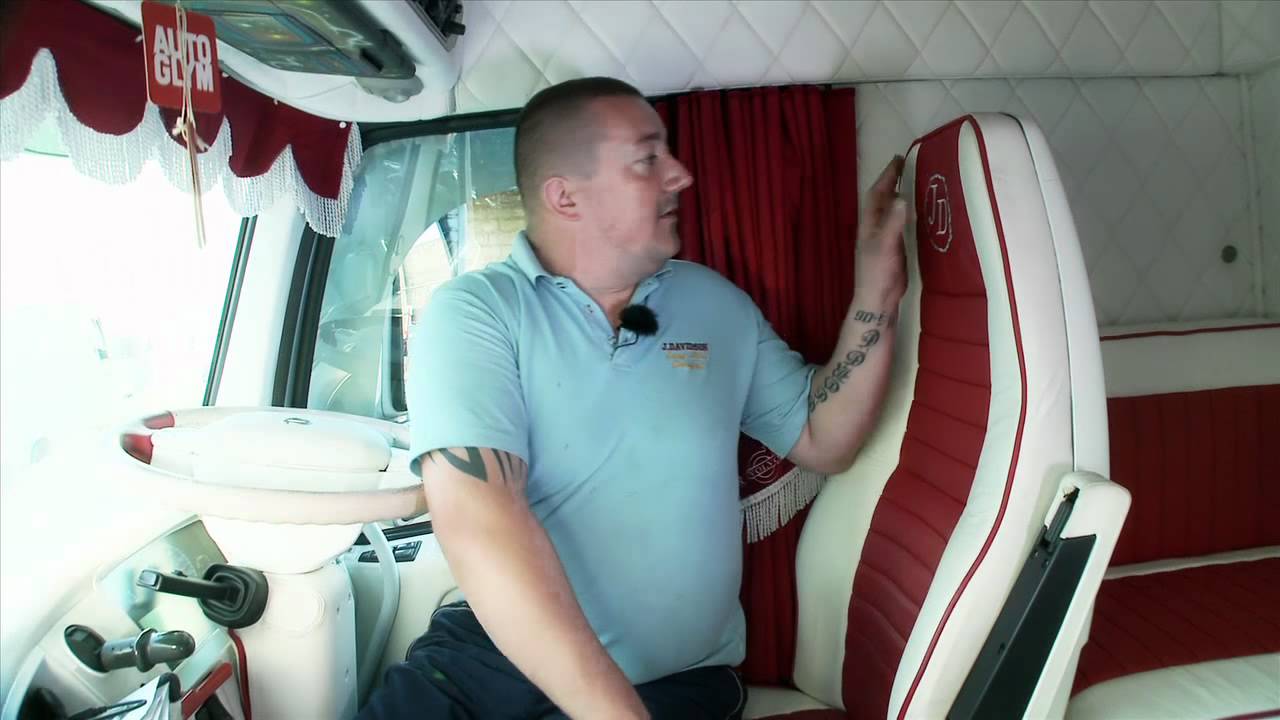 Volvo Trucks - UK Driver Wayne Connelly shows his Terminator truck - 