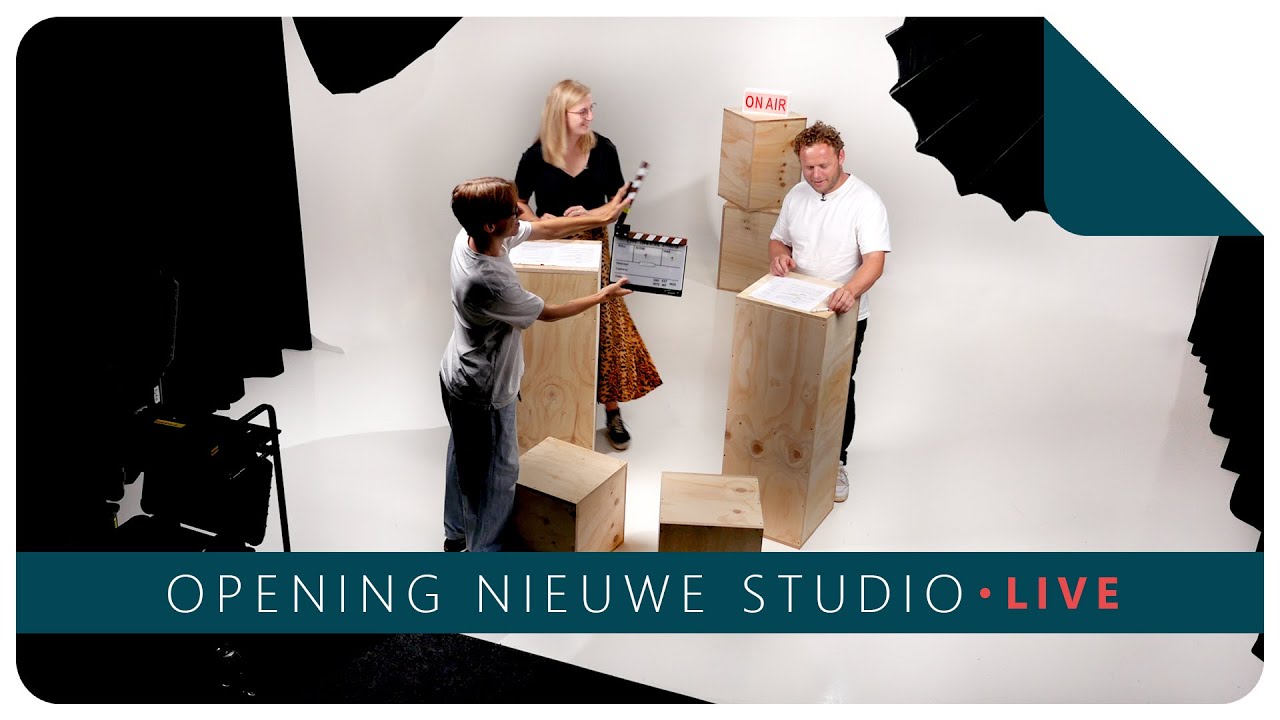 Opening van onze nieuwe studio