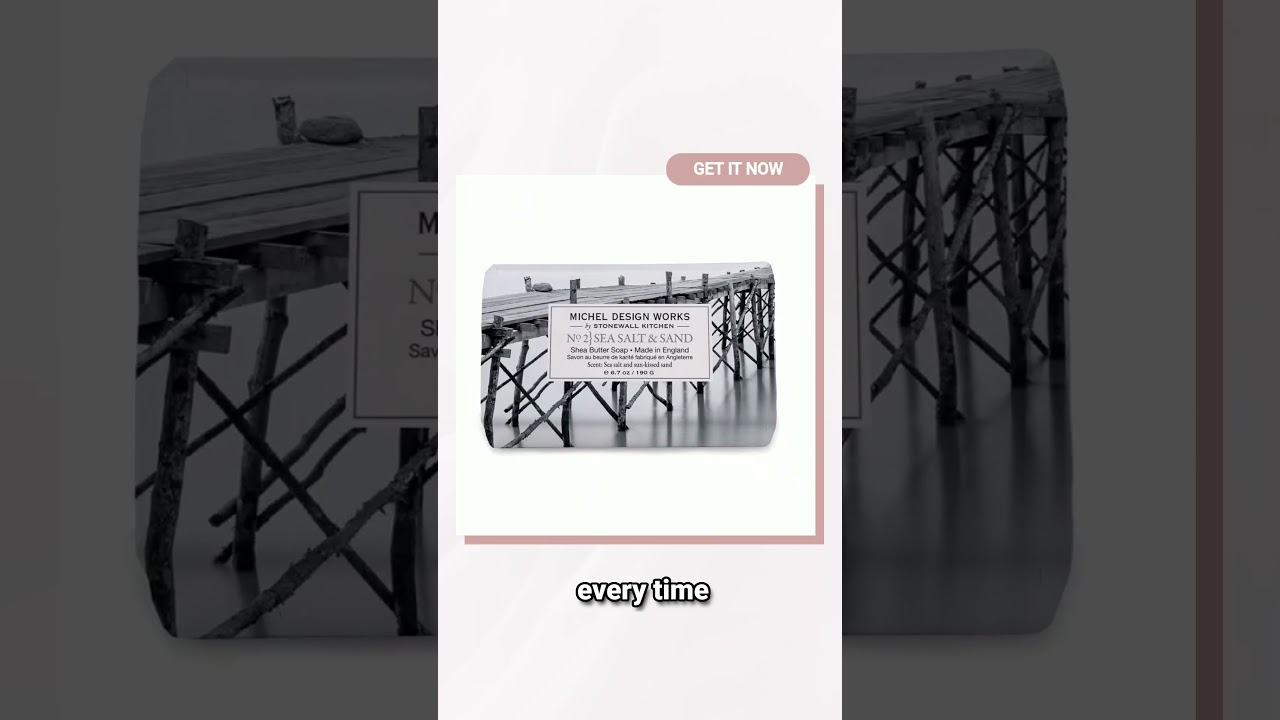 Michel Design Works New Collection Bar Soap