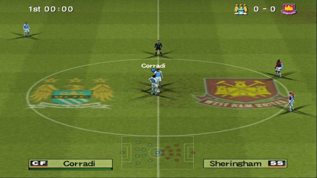 PES 6 - Manchester City vs West Ham