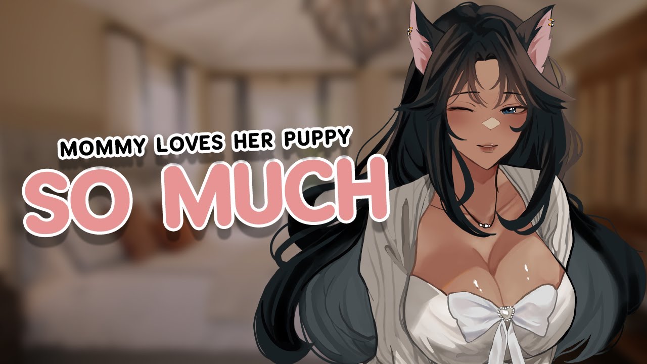 Wolf mommy GF pampers and dotes on her puppy - [ASMR Roleplay] [F4A]
