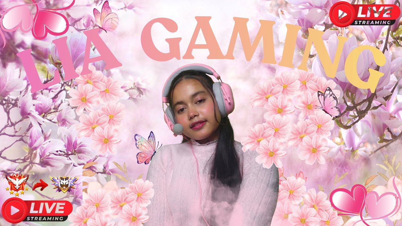 🔴 LIVE😁 free fire rank push LIVE with lia gaming 😍Lia Gaming #freefirelive  #ff #youtubegaming