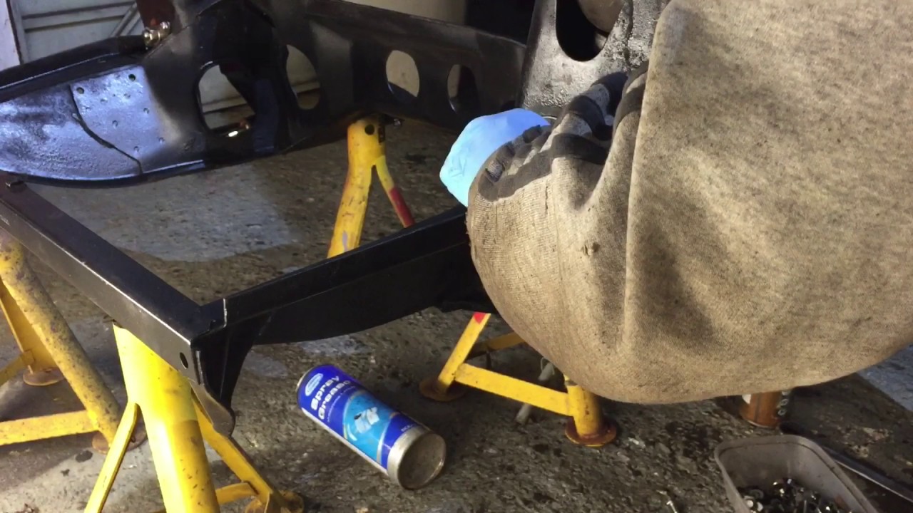 Classic Mini Restoration Front Subframe Part 67