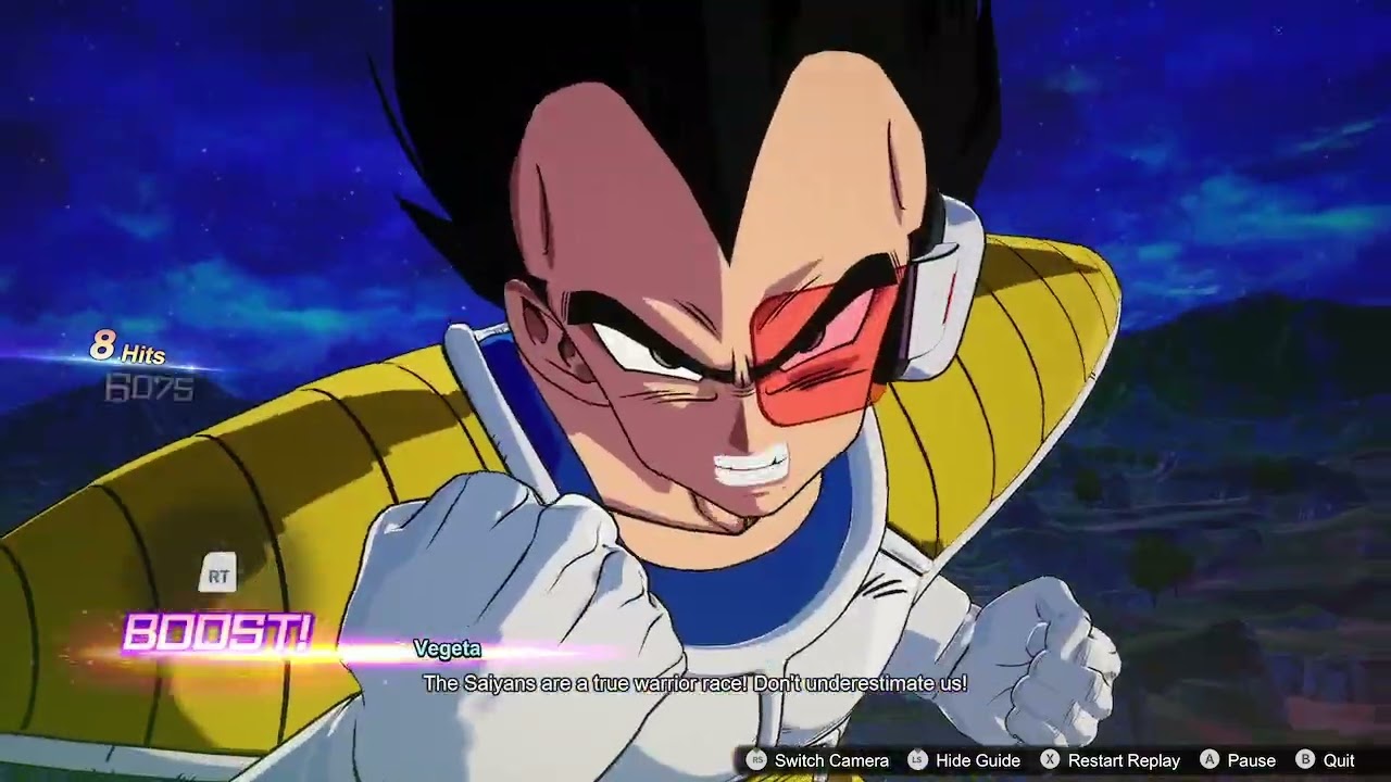 Vegeta vs Raditz