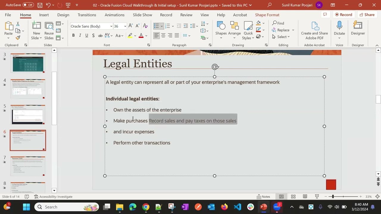 Legal Entities and Business Units in Oracle Fusion Cloud | Initial Setups