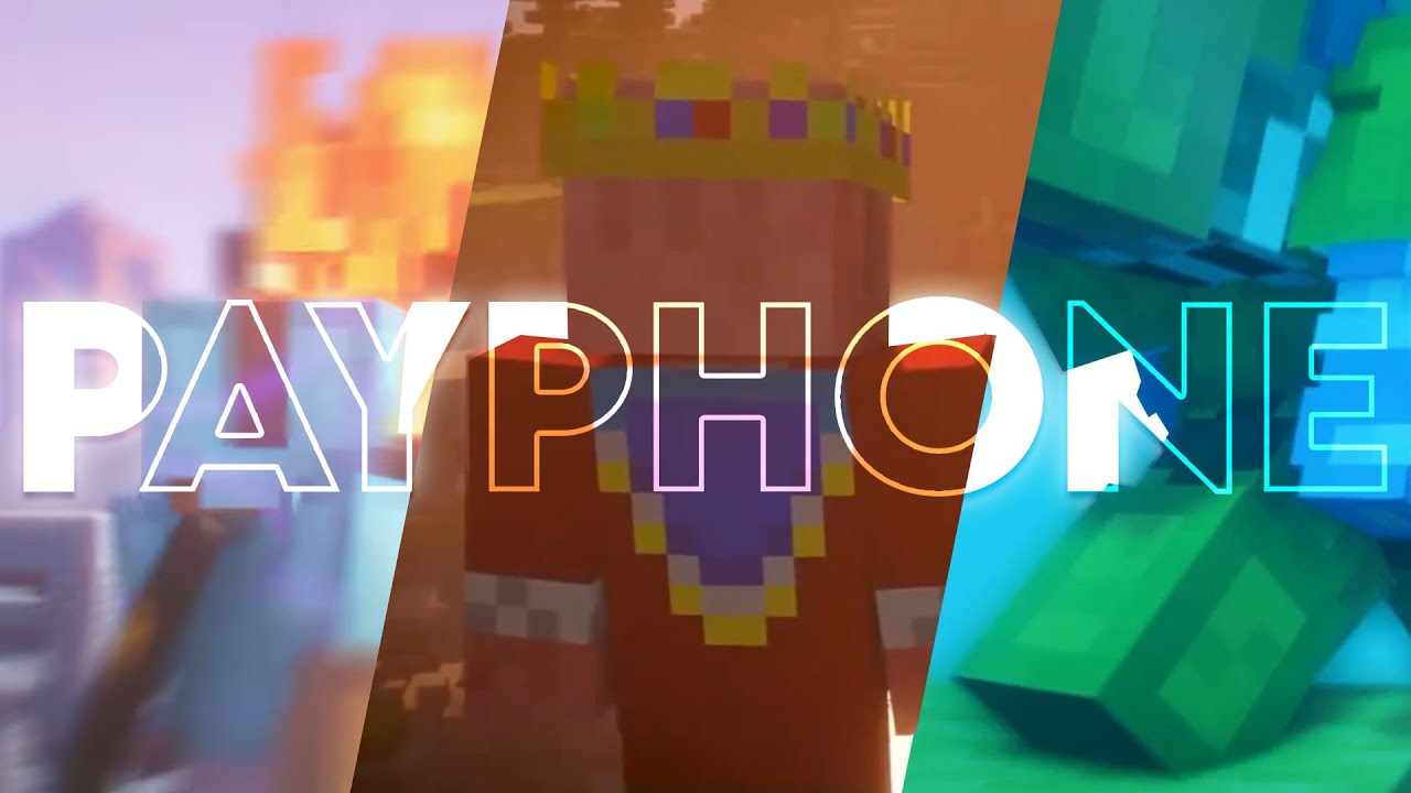Payphone - An ULTIMATE Minecraft Hitsync (ft. My Favourite Minecraft YouTubers!)