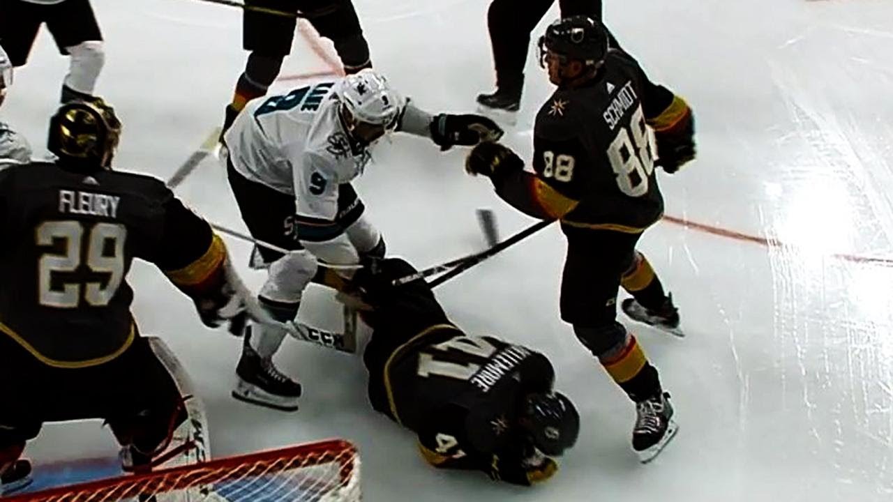 Kane cross-checks Bellemare, gets game misconduct