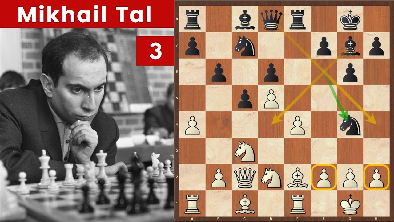 Gurgenidze vs Tal | Una Trappola Dietro L'Altra | Partite Commentate di Scacchi - Mikhail Tal