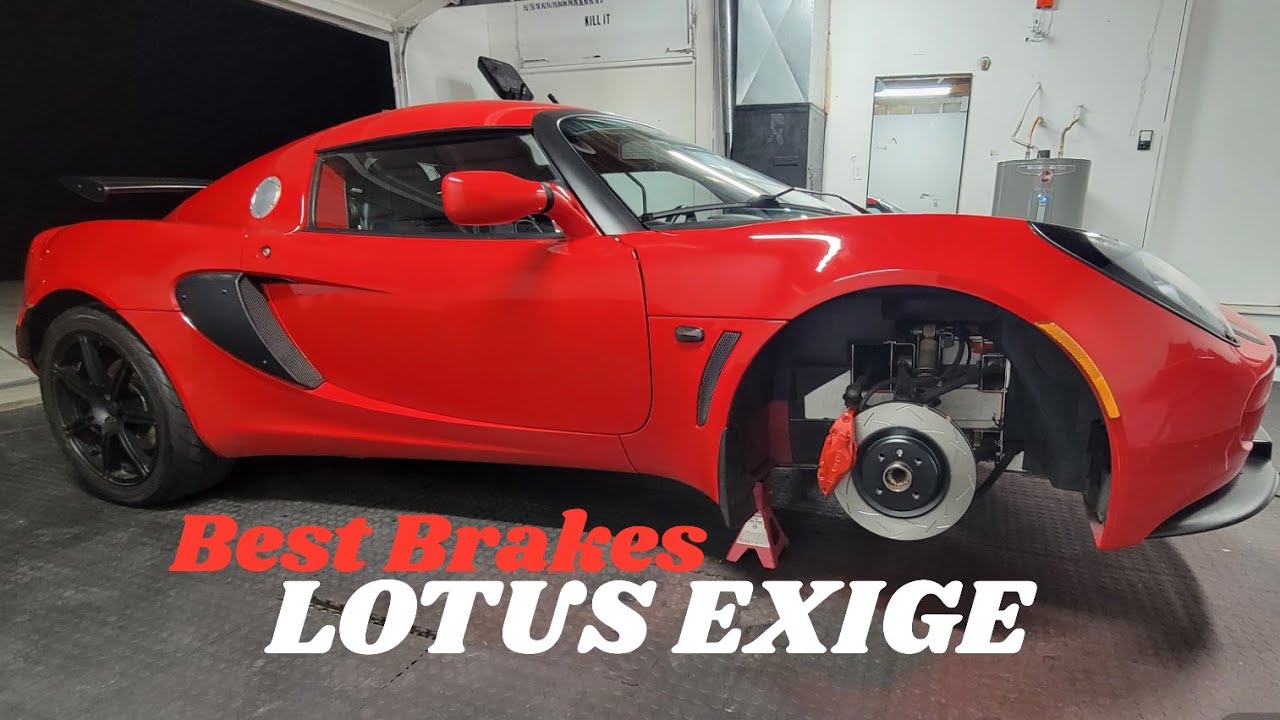 BEST Lotus EXIGE Brake Pad & Rotor Install! So Good!