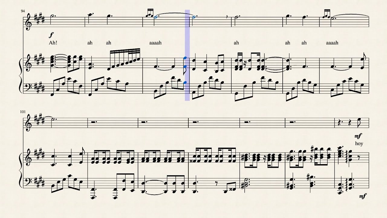 El Triste - José José para Piano y voz