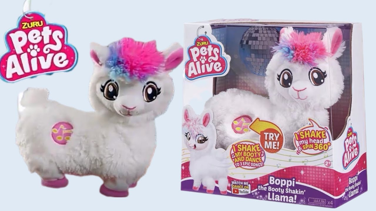 ZURU | PETS ALIVE This lama loves to dance🔥 UNBOXING | Boppi the booty shakin' LLAMA.
