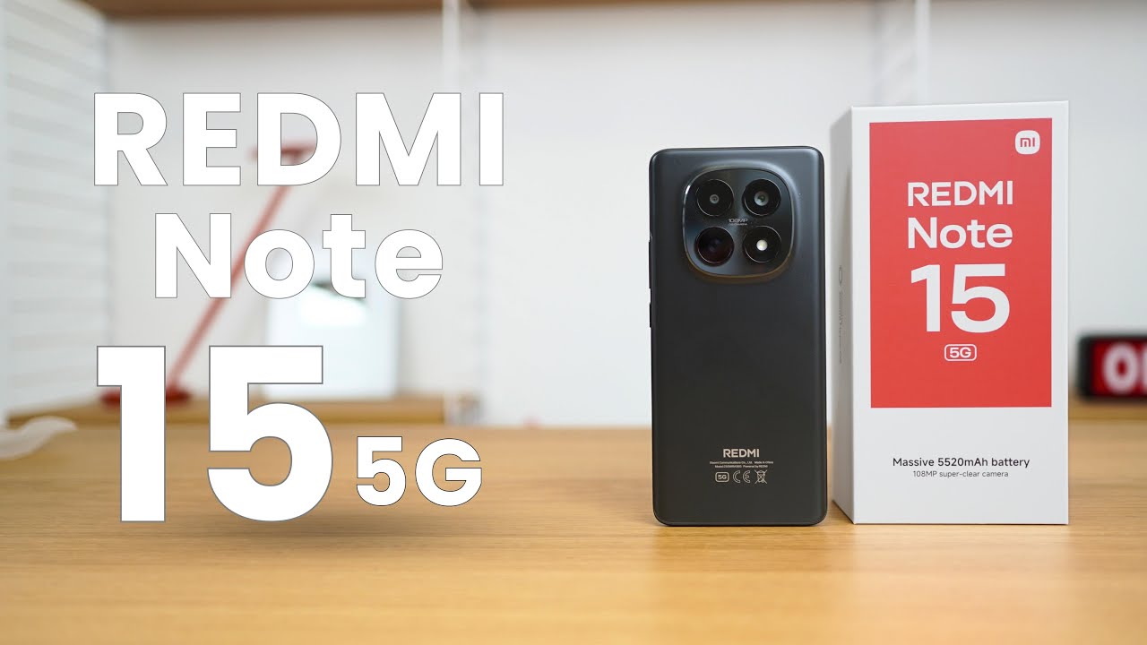 Распаковка Redmi Note 15 5G