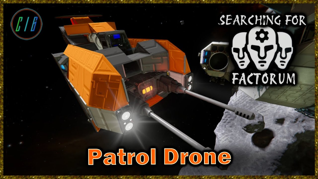 Let's Build A Drone! | Space Engineers | The Search for Factorum E.44