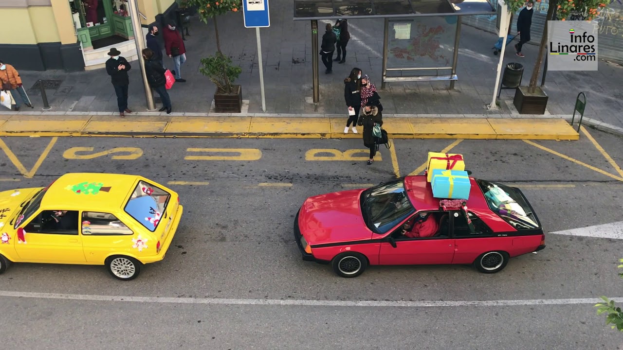 Info Linares   Caravana coches clásicos Club 600 Linares   Diciembre 2020