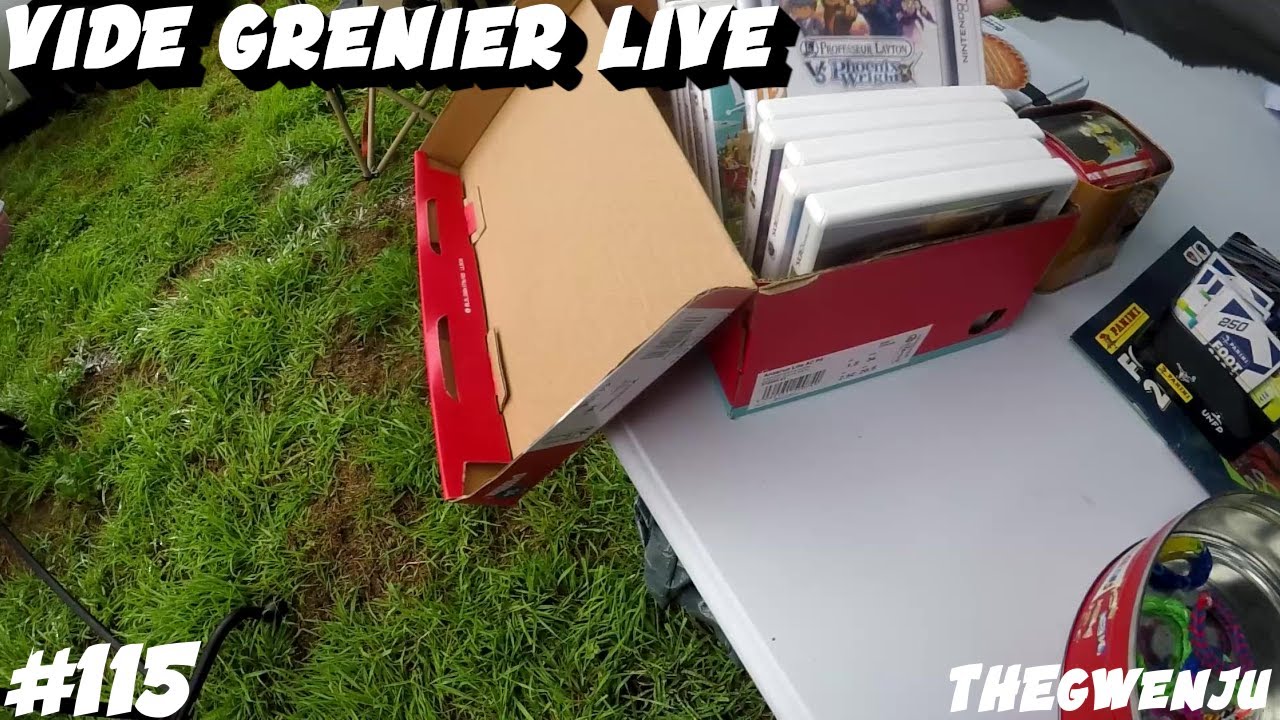 #115 Vide grenier live : Du beau jeu