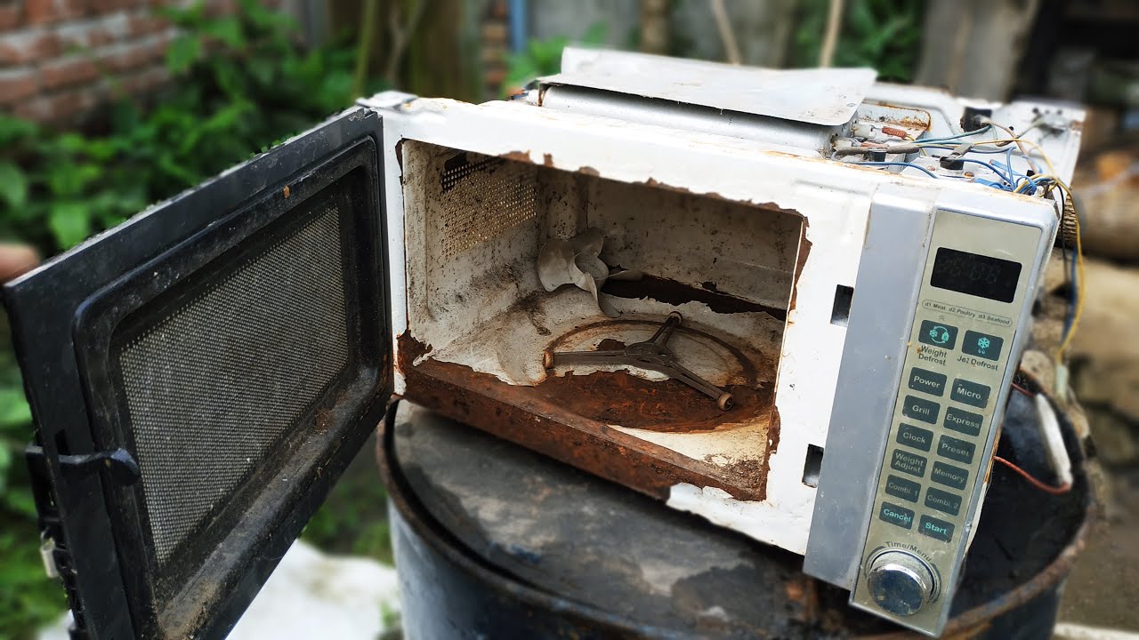 Microwave Oven Restoration | Electrical Appliances Recovery | Electric Oven Restoration