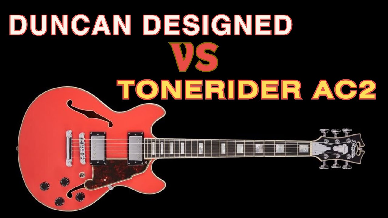 DUNCAN DESIGNED HB101B e HB102  VS TONERIDER AC2 Alnico 2