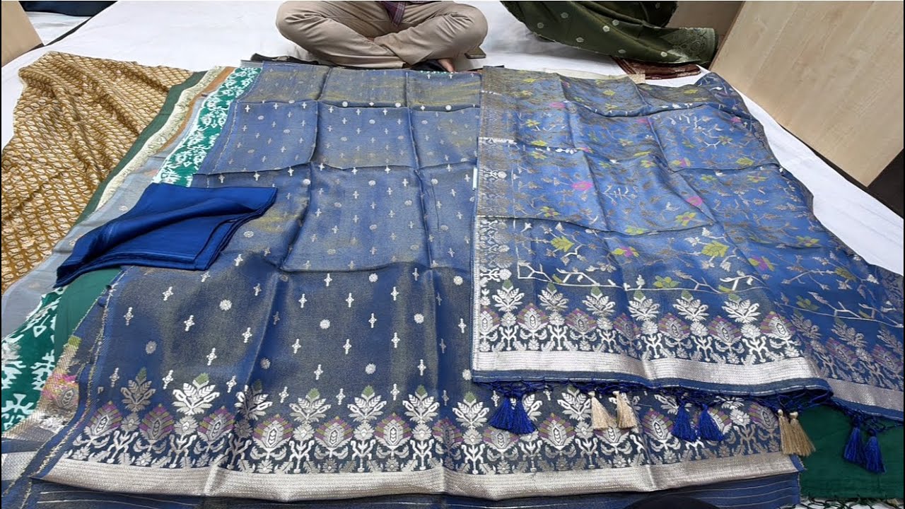 chickpet Bangalore wholesale silk dress materials & silk sarees||Single saree courier available