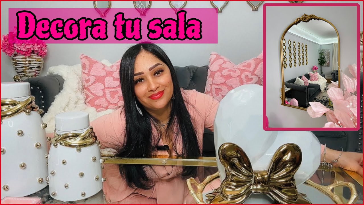 Decoración de mi SALA, ENTRADA Y COMEDOR! San Valentin 2025 🎀🩷 Coquette