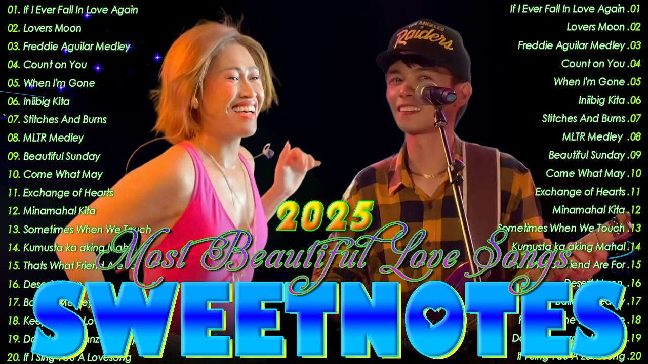 Sweetnotes Nonstop Playlist💖Sweetnotes Bagong OPM Love Songs 💖Hits OPM Love Songs #CoupleBand