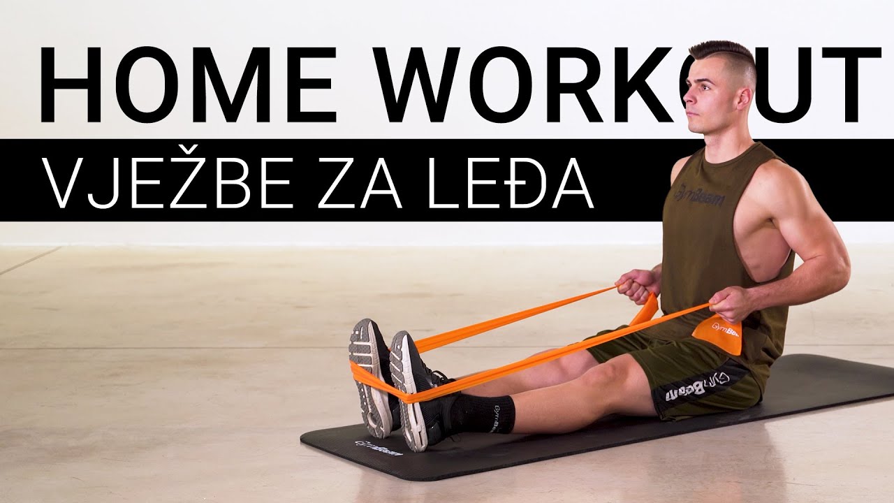 Home workout I Učinkovite vježbe za mišiće leđa iz udobnosti doma I GymBeam