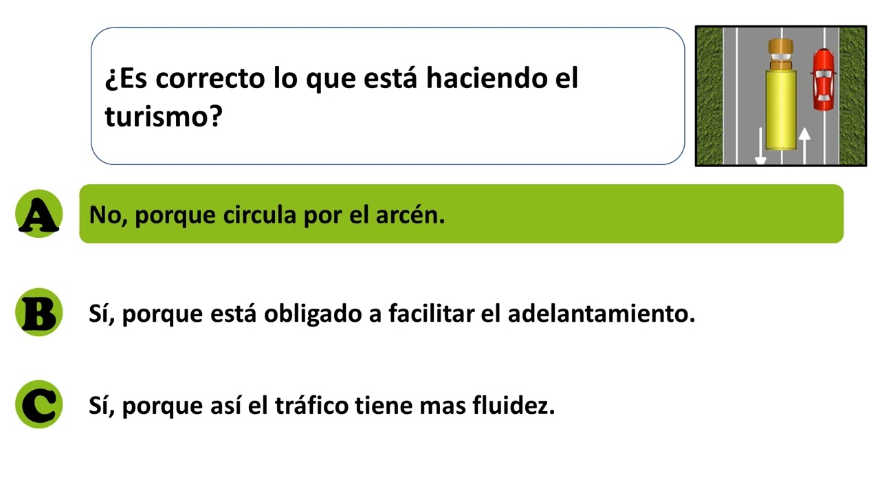 EXAMEN TEÓRICO DE CONDUCIR 2024 ESPAÑA TEST EXAMEN TEÓRICO examen dgt