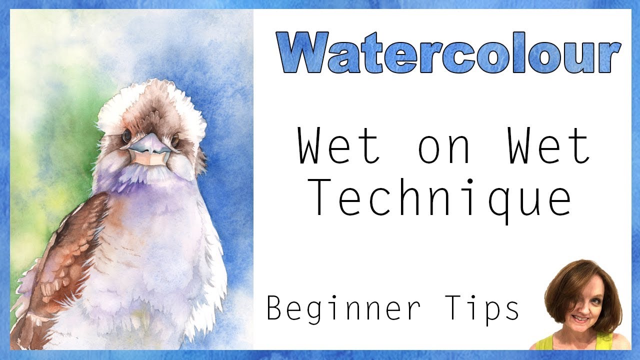 Wet in Wet Watercolor Technique // Beginner Watercolor Techniques 💦