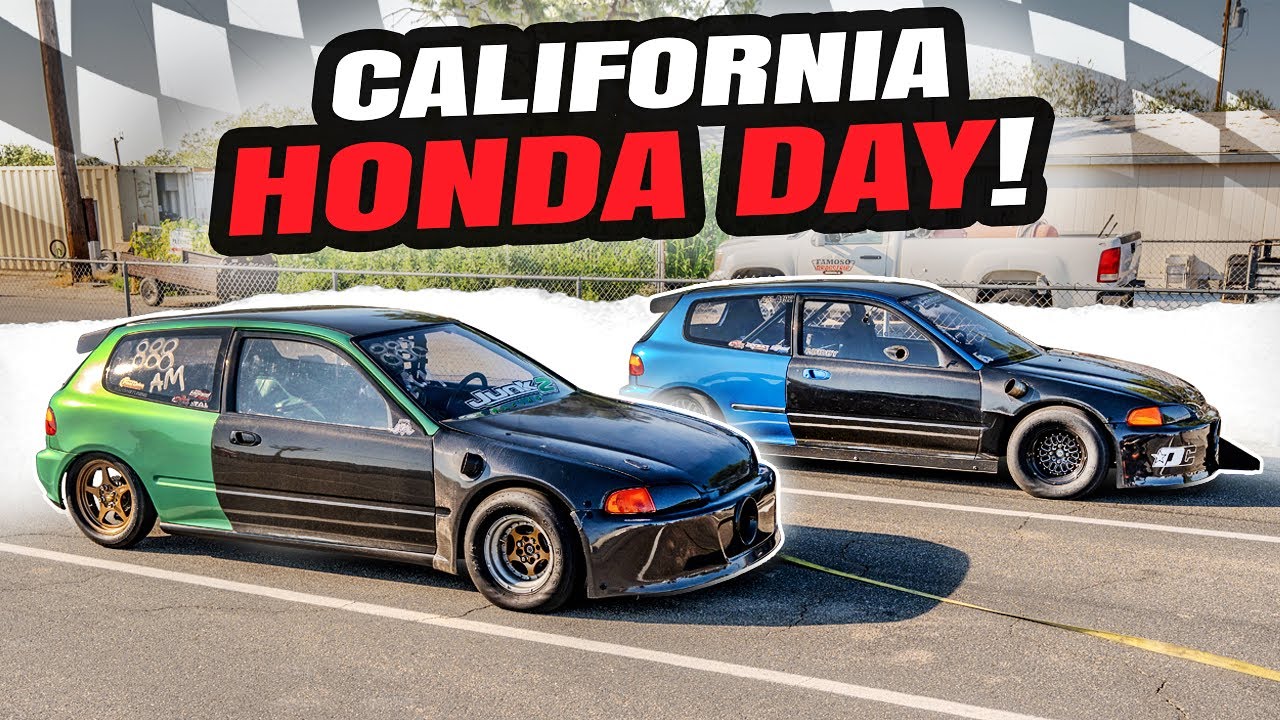 Самые быстрые в мире автомобили All Motor M1 отправляются на День Honda в Калифорнии! Sonic203 X ...