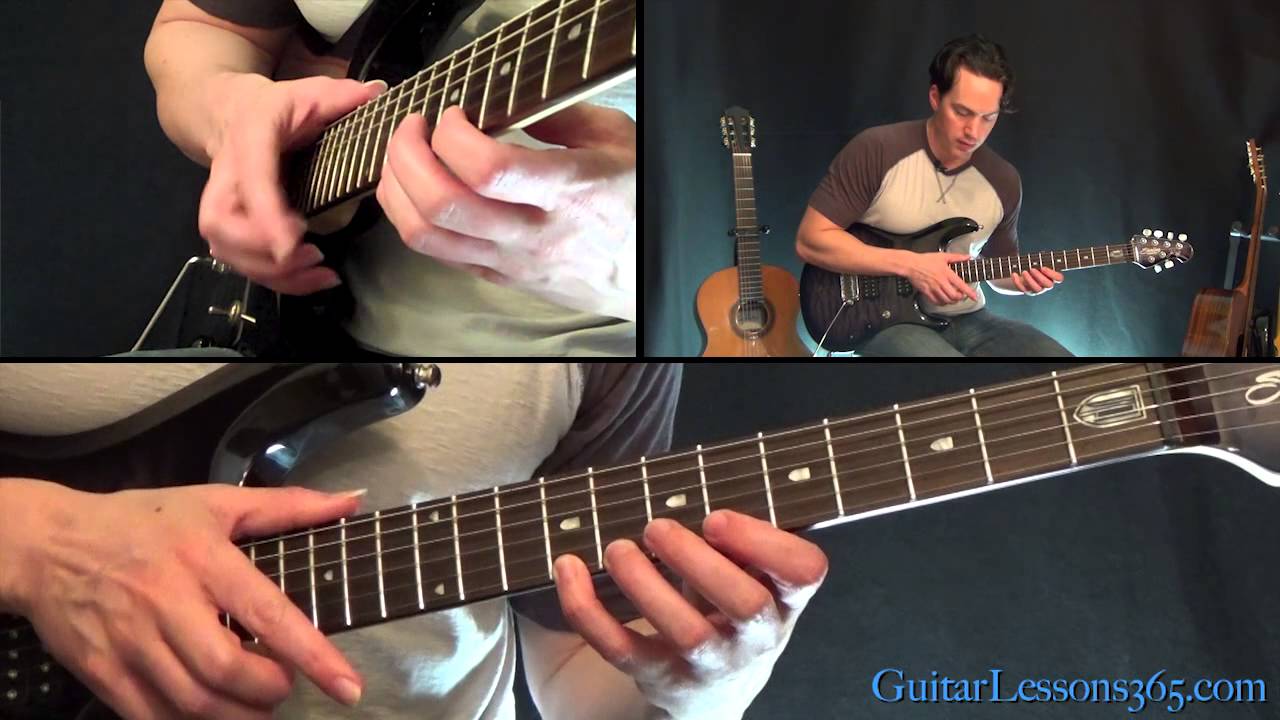 Van Halen - Jump Guitar Solo Lesson - Famous Solos
