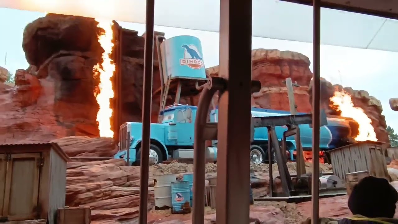 Disneyland Paris : attraction Cars Road Trip au Walt Disney Studios