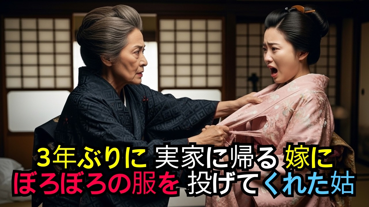鬼姑が嫁に縫い込んだもの｜三年分の愛