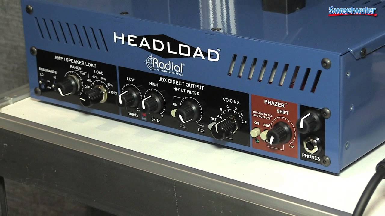Radial Headload Guitar Amp Load Box Demo - Sweetwater at Winter NAMM 2014