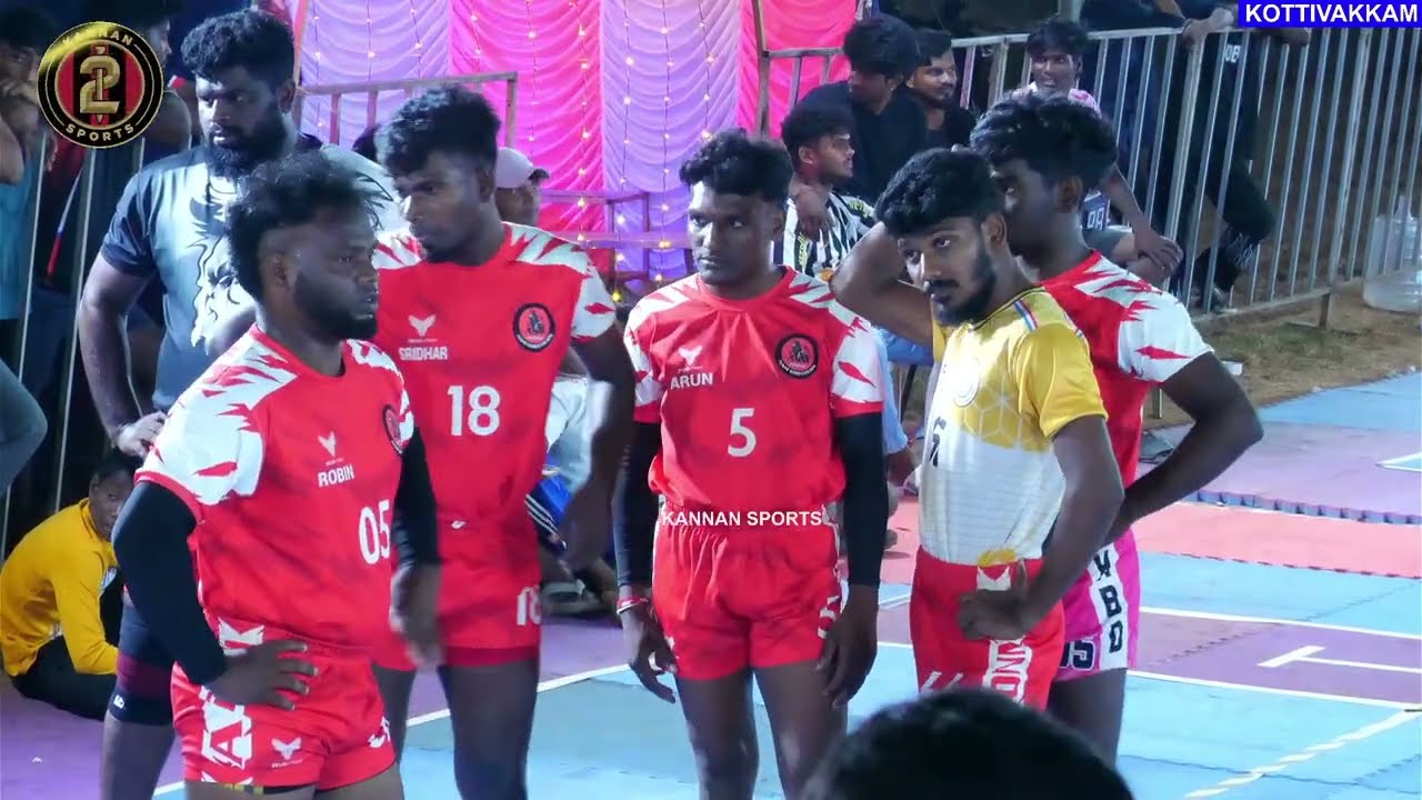 1ST RD / Ponmar VS Reddykuppam A //@KOTTIVAKKAM (CHENNAI) KABADDI MATCH