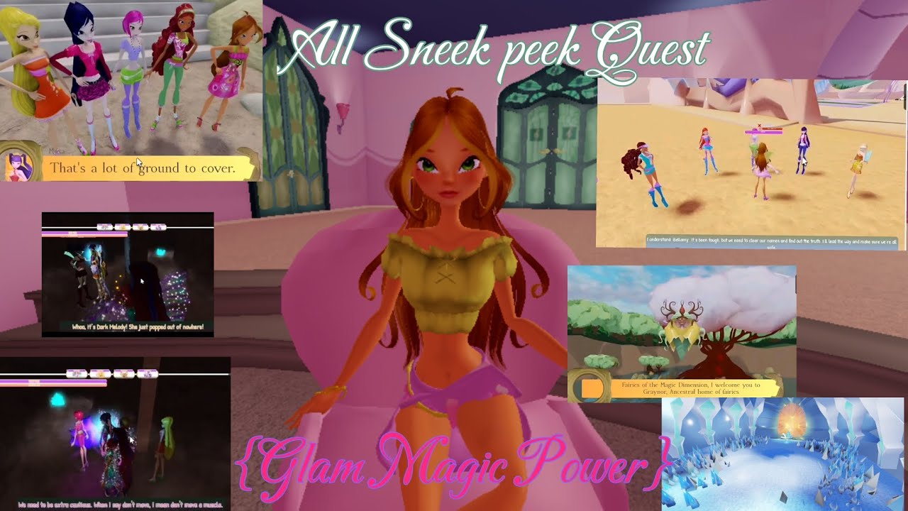 {Glam Magic Power} Showcase All Sneek peek Quest! Update!