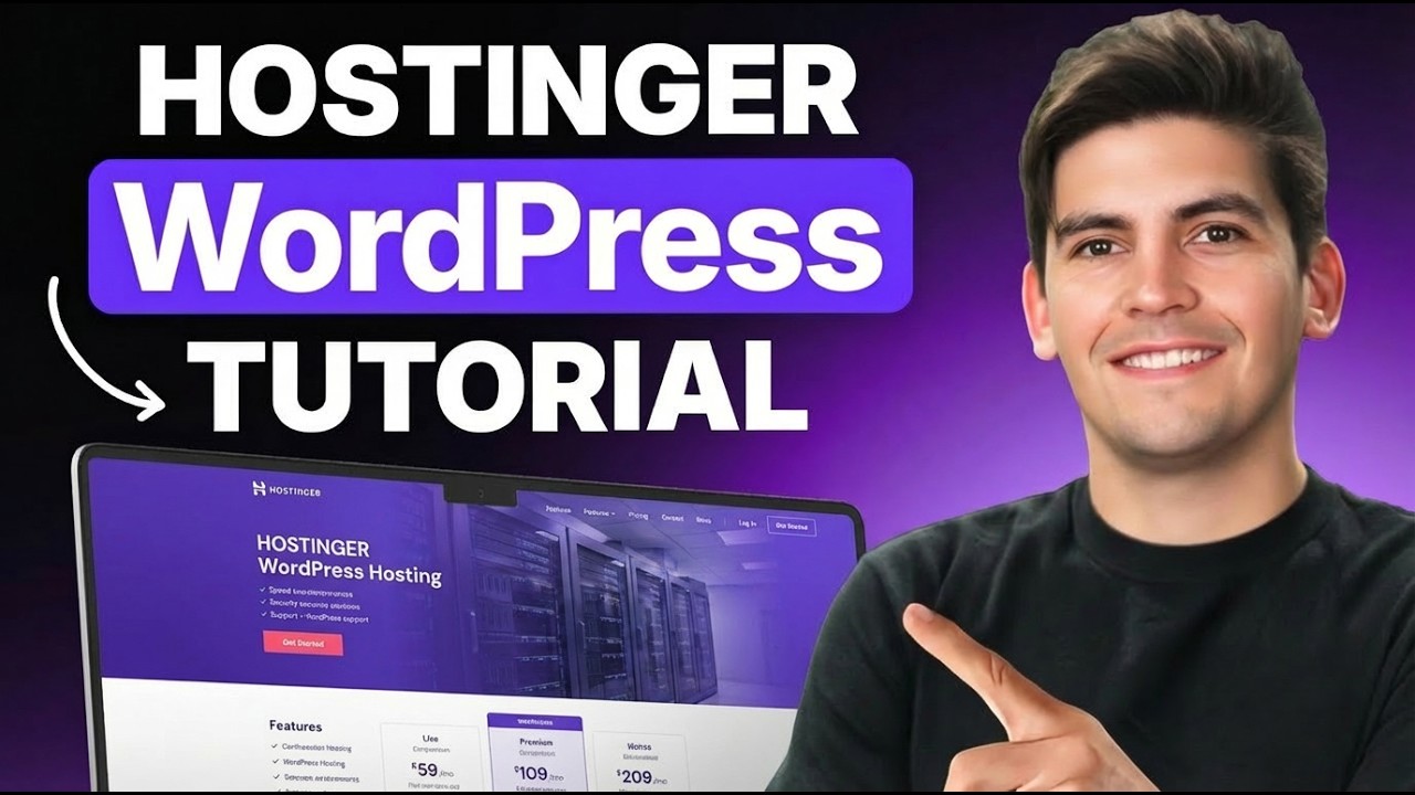 Учебное пособие Hostinger по WordPress 2026: Настройте свой сайт за считанные минуты