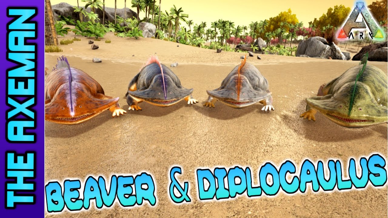 Beaver & Diplocaulus Tamed! | ARK Survival Evolved [S3 Ep4]