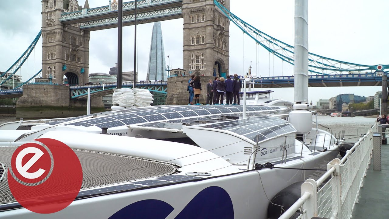 World's First Hydrogen Ship Hits London | Energy Live News