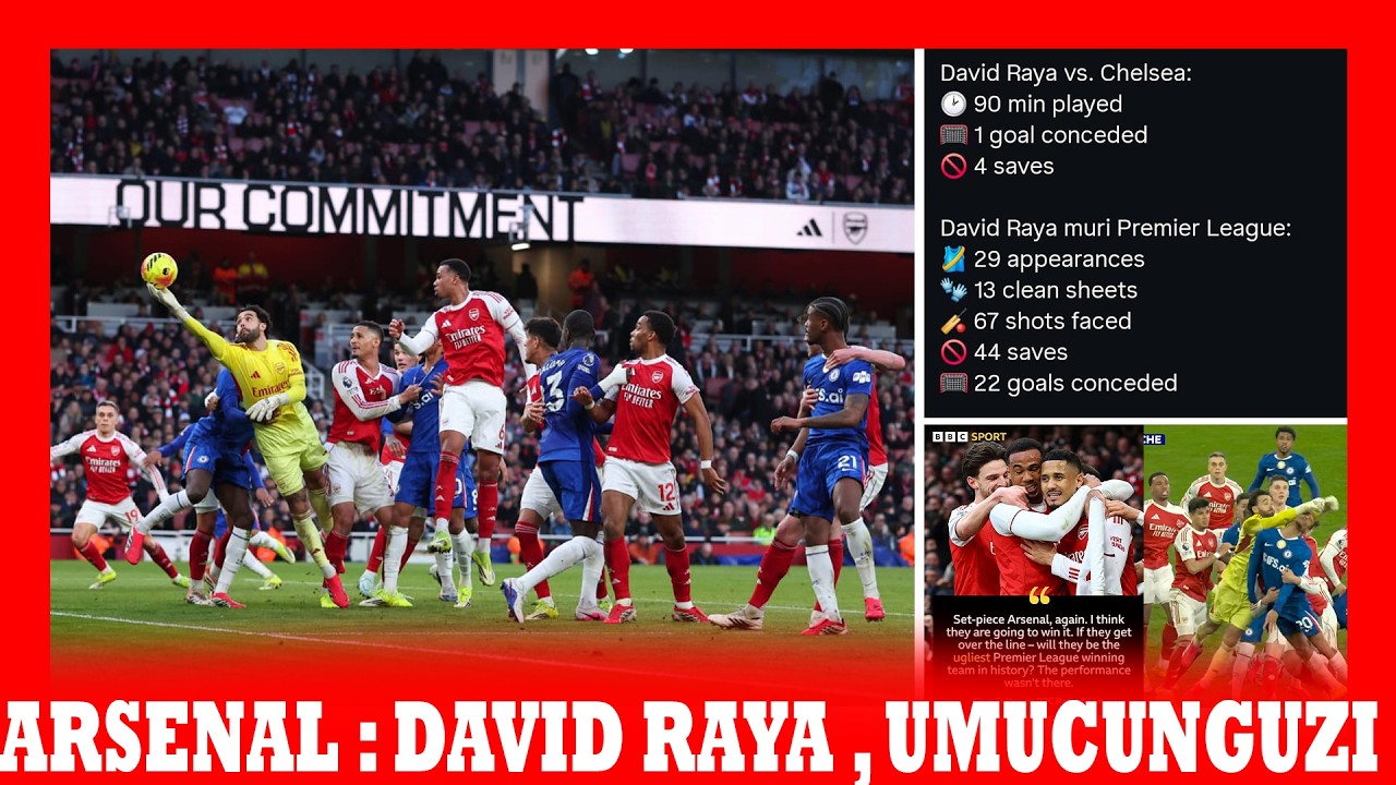 ARTETA YAFATIRAHO AGASIGA MAN CITY? DAVID RAYA N'UMUCUNGUZI | BACITSE CHELSEA?