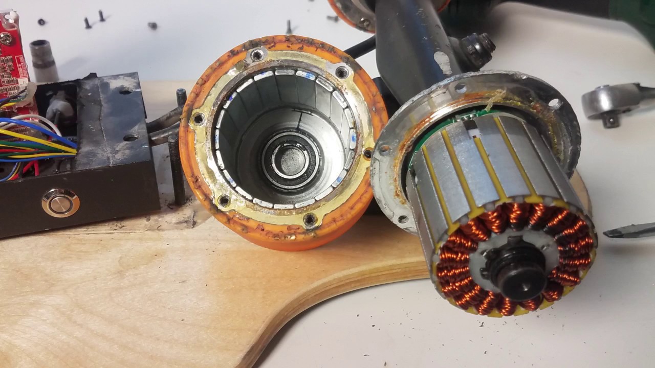 Что внутри электроскейта с алиэкспресс.  what's inside the Electric Skateboard, eboards