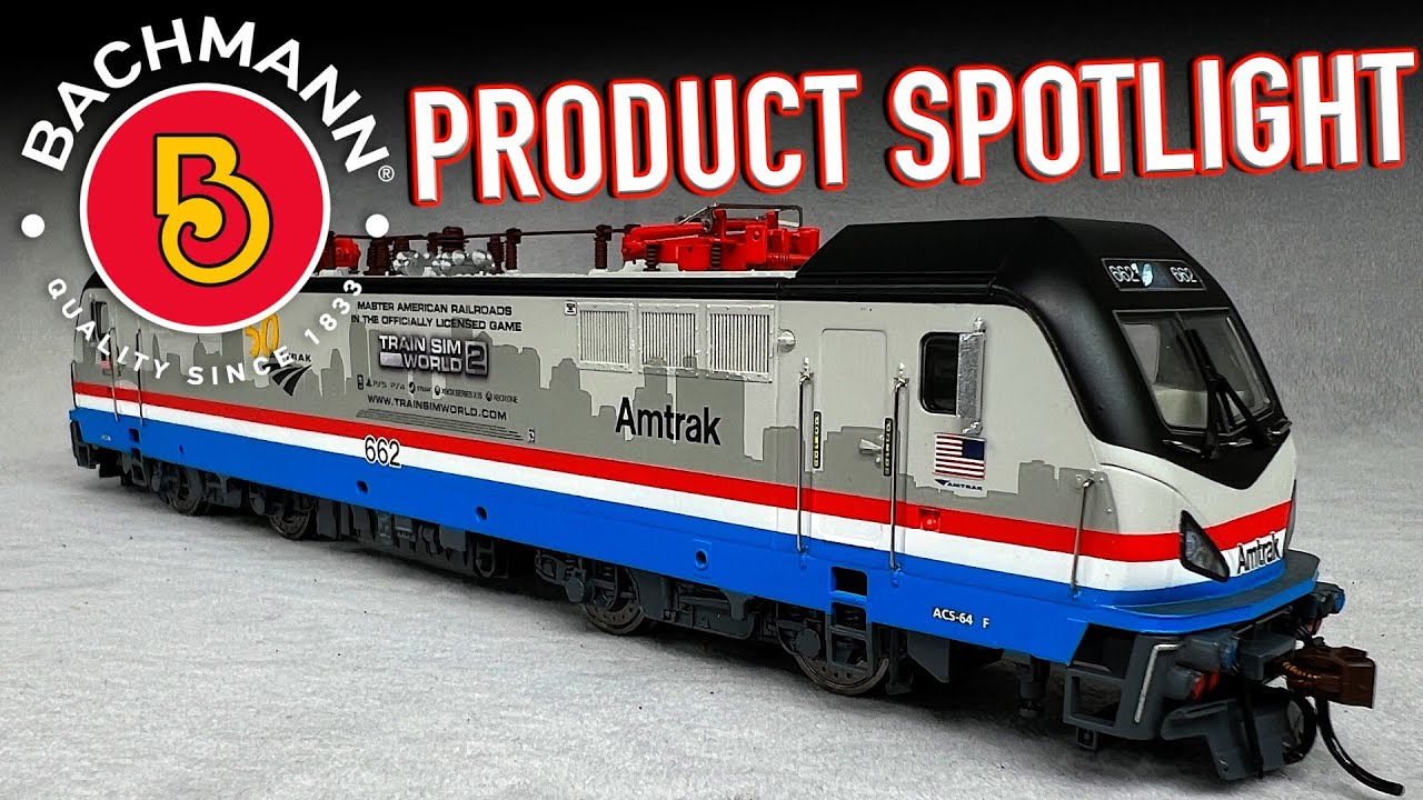 HO Scale Siemens ACS-64 Bachmann Product Spotlight