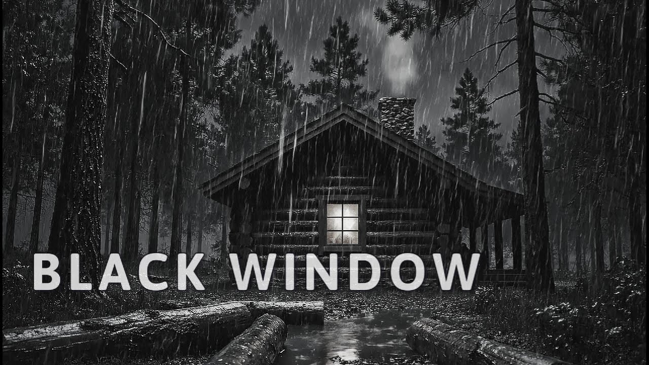 Midnight Cabin | Total Isolation & Heavy Thunder (8H)