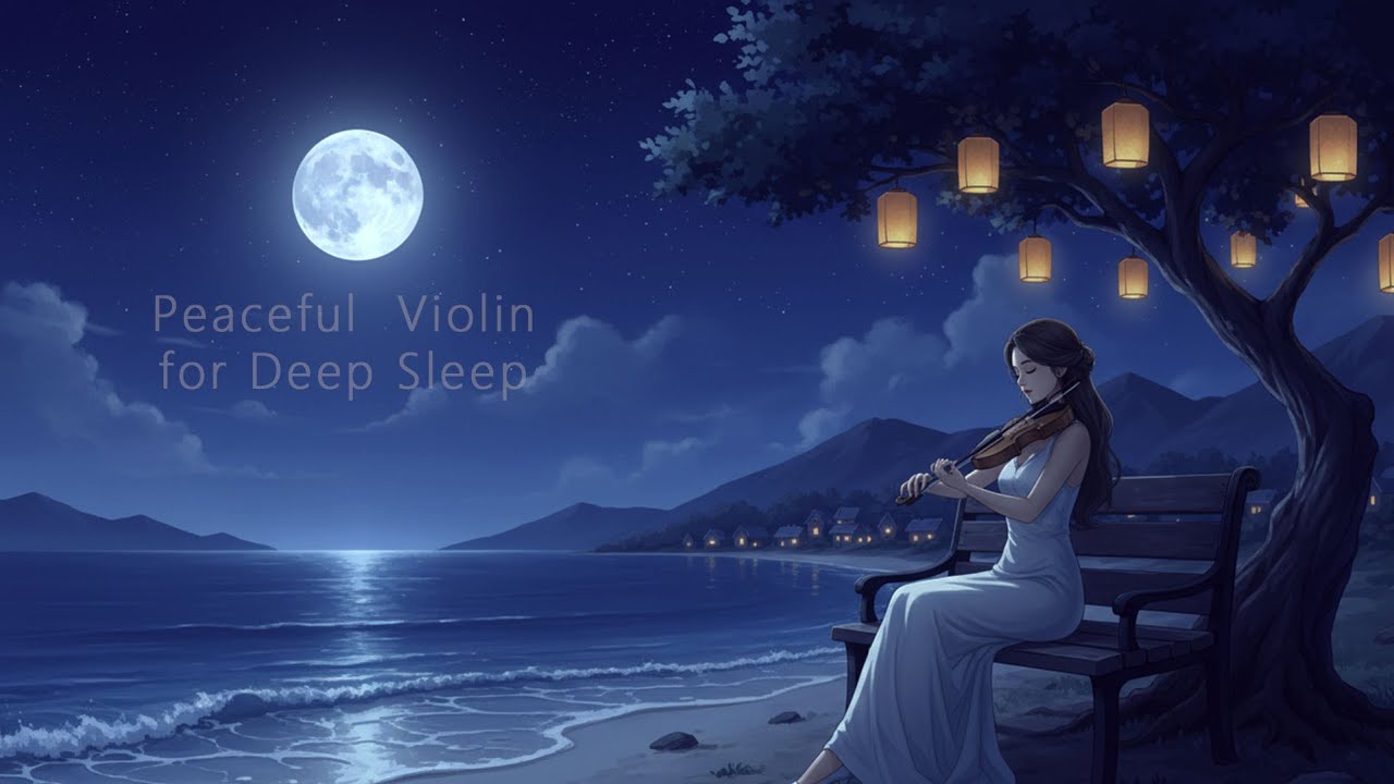 Soft Violin Instrumental for Quiet Night 🌙 | Relaxing Sleep Music Without Distractions