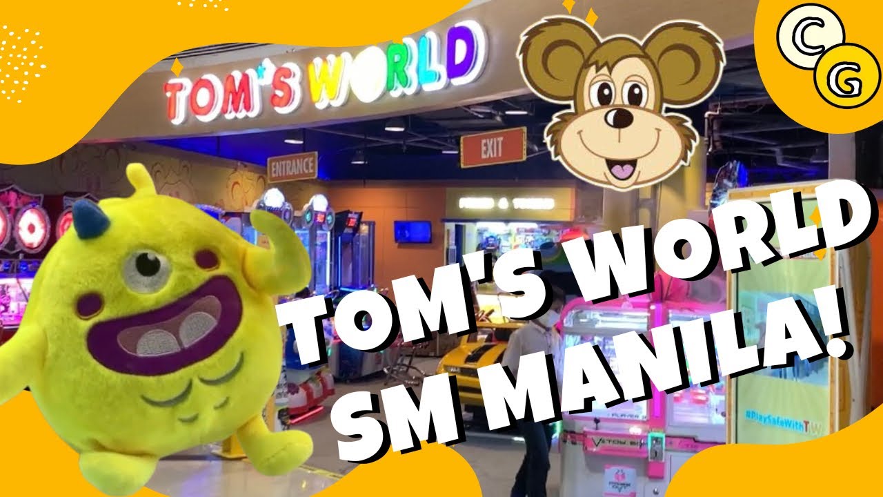 VISITING TOM'S WORLD SM MANILA! | Claw Gamer