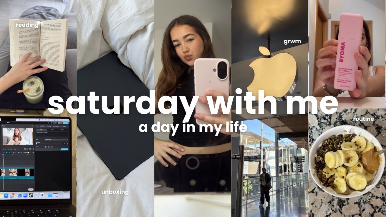 Saturday with me | rutina, unboxing MacBook…