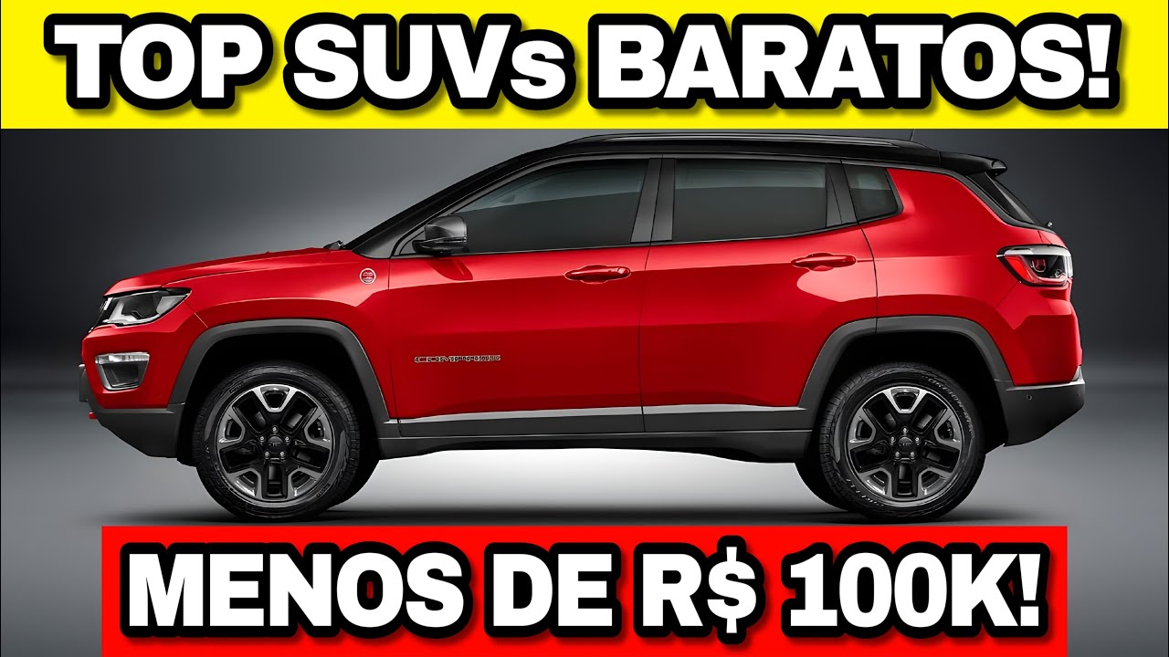 5 SUVs AT&Eacute; R$ 100 MIL: Os Melhores e NADA MAIS!