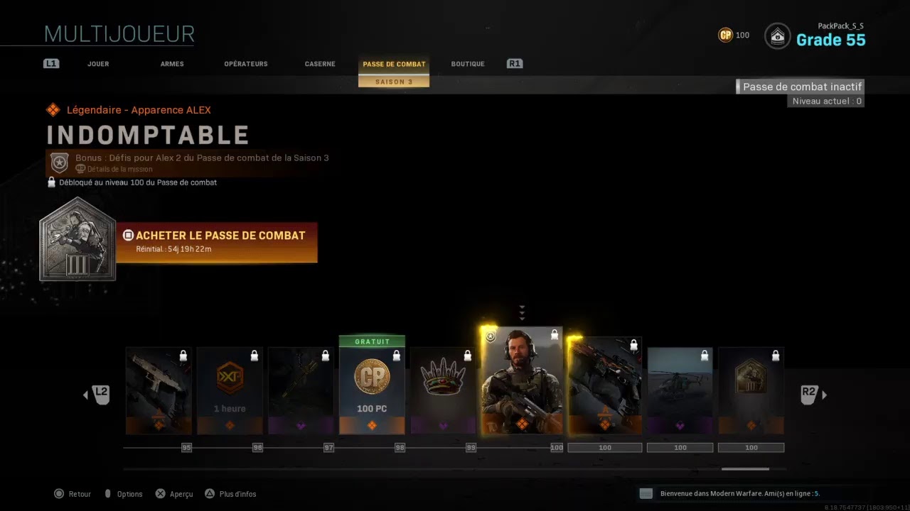 Modern warfare,saison 3,ex&eacute;cution avec chien Talon le reste de la Shiiiiiit :) mais j'aime ce jeux