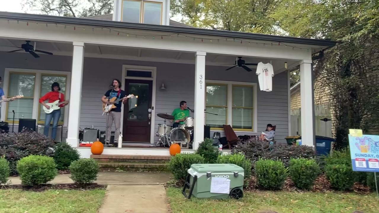 Bugs Eat Books 2 @ 361 Dubose Athens Porchfest 2025 10 19 25 AthensRockShow.com