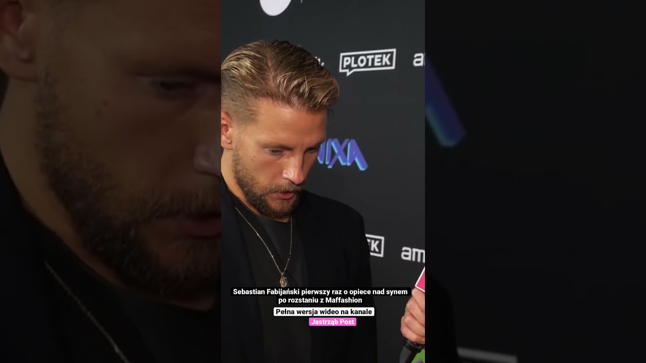 Sebastian Fabijański pierwszy raz o opiece nad synem po rozstaniu z Maffashion #shorts